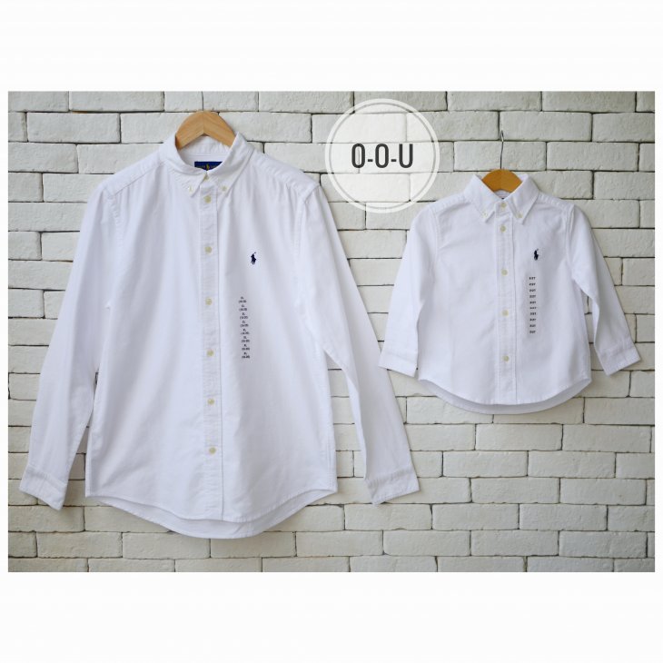 POLO RALPH LAUREN KIDS COTTON OXFORD  SHIRT