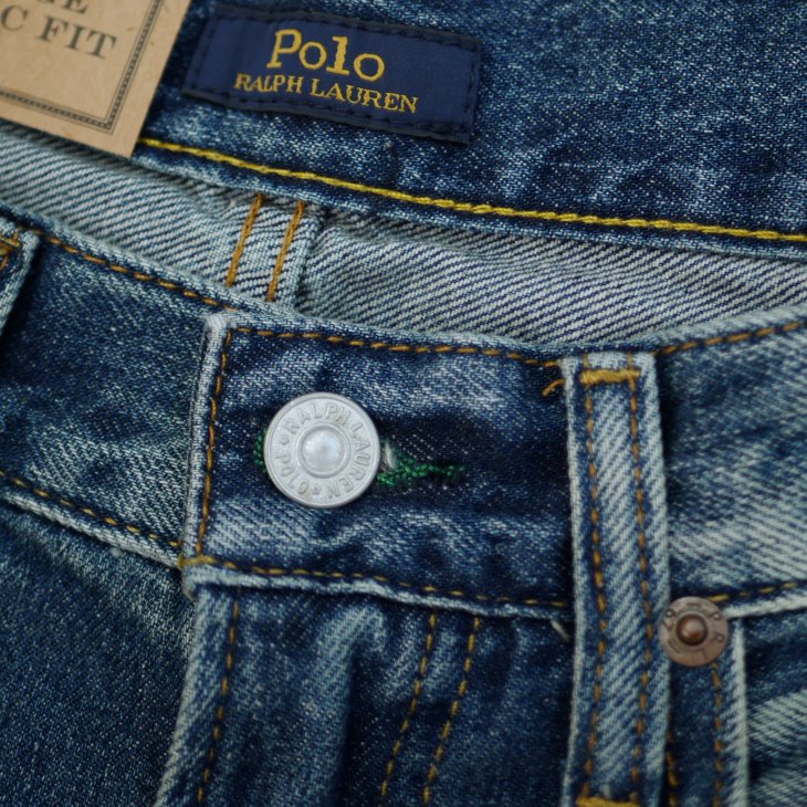 POLO RALPH LAUREN 8-INCH VINTAGE CLASSIC DENIM SHORT