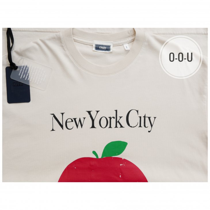 KITH BIG APPLE VINTAGE TEE