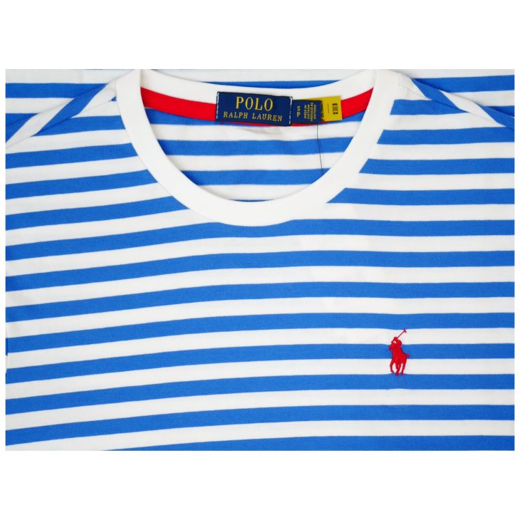 POLO RALPH LAUREN STRIPED JERSEY T-SHIRT