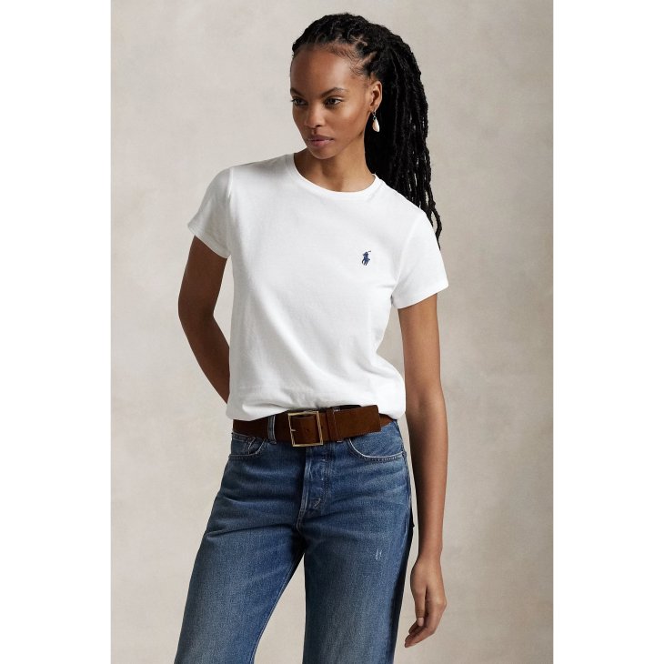 POLO RALPH LAUREN WOMEN COTTON JERSEY TEE
