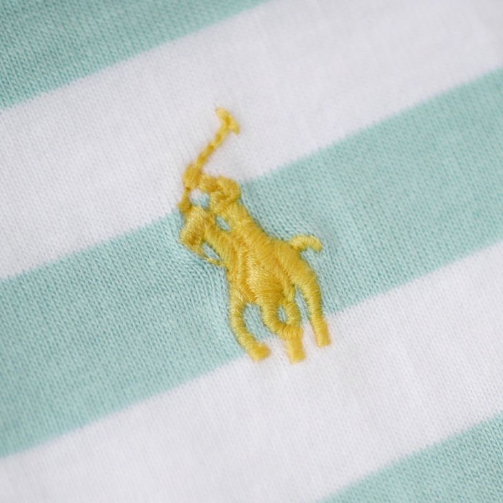 POLO RALPH LAUREN BOYS STRIPED COTTON JERSEY POCKET TEE