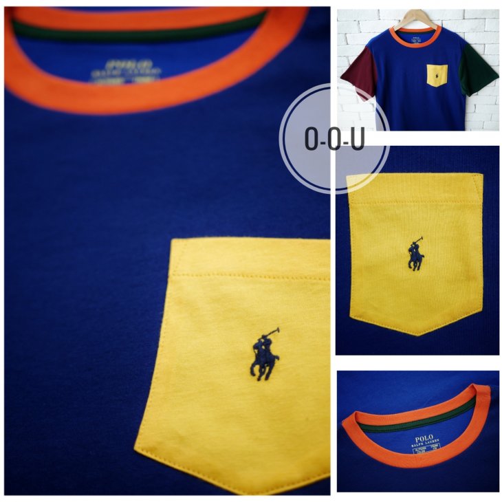 POLO RALPH LAUREN BOYS POCKET T-SHIRT