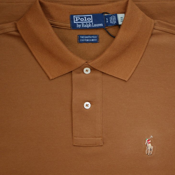 POLO RALPH LAUREN CUSTOM SLIM FIT POLO SHIRT