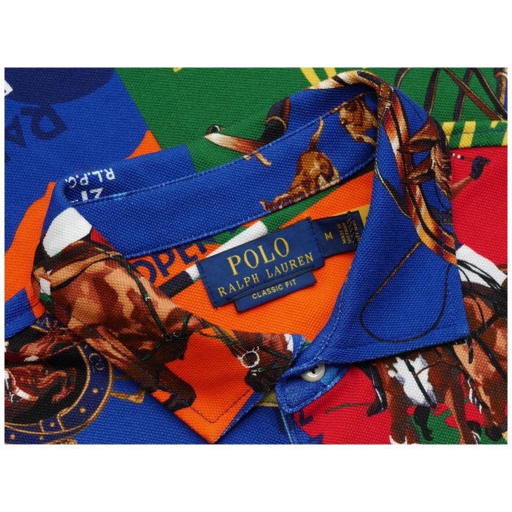 POLO RALPH LAUREN CLASSIC FIT EQUESTRIAN MESH POLO SHIRT