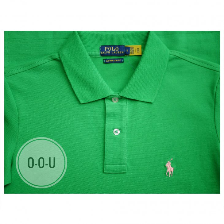 POLO RALPH LAUREN WOMEN CUSTOM SLIM FIT POLO SHIRT