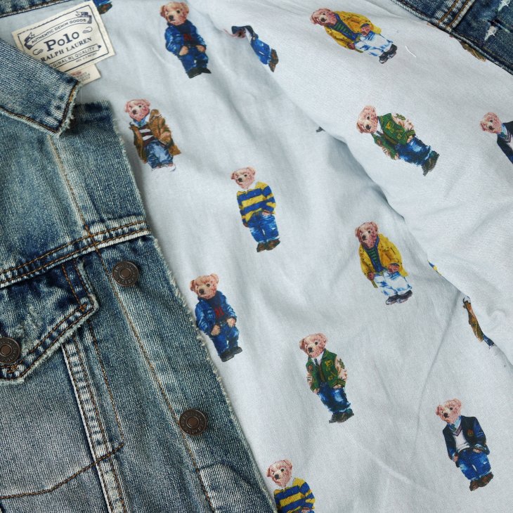 POLO RALPH LAUREN POLO BEAR TRUCKER JACKET