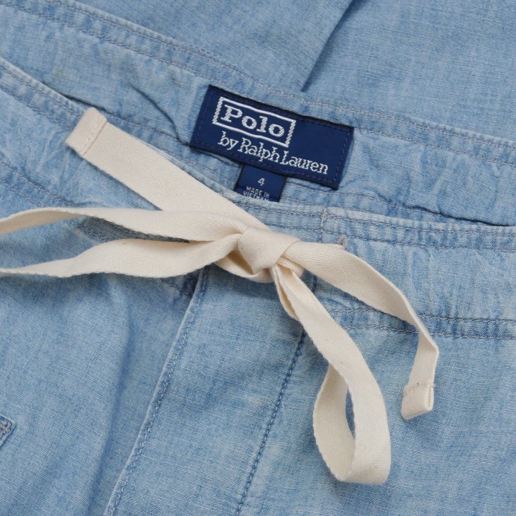 POLO RALPH LAUREN CHAMBRAY CARGO PANT