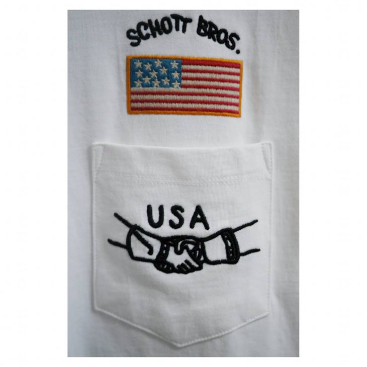 SCHOTT N.Y.C. POCKET T-SHIRT