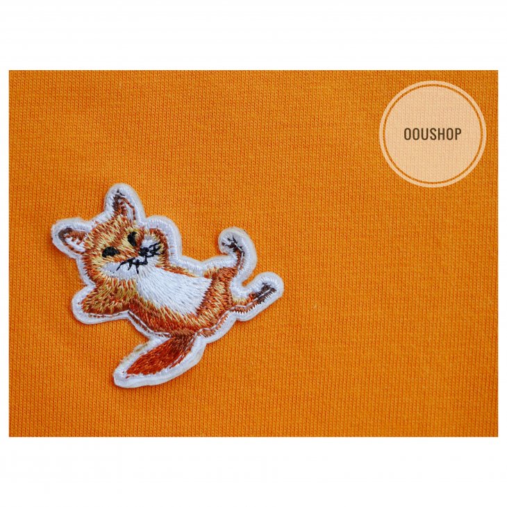 MAISON KITSUNE CHILLAX FOX PATCH CLASSIC T-SHIRT