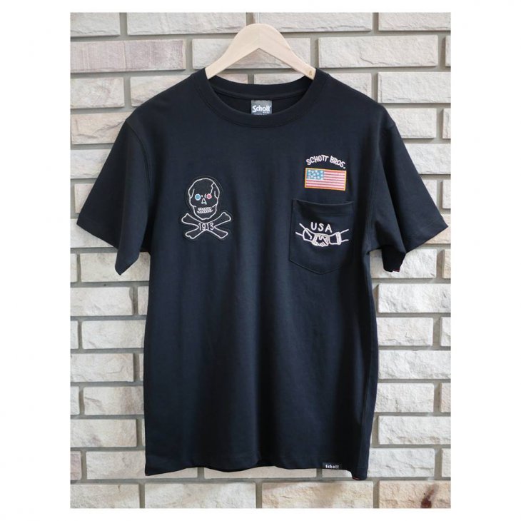 SCHOTT N.Y.C. POCKET T-SHIRT