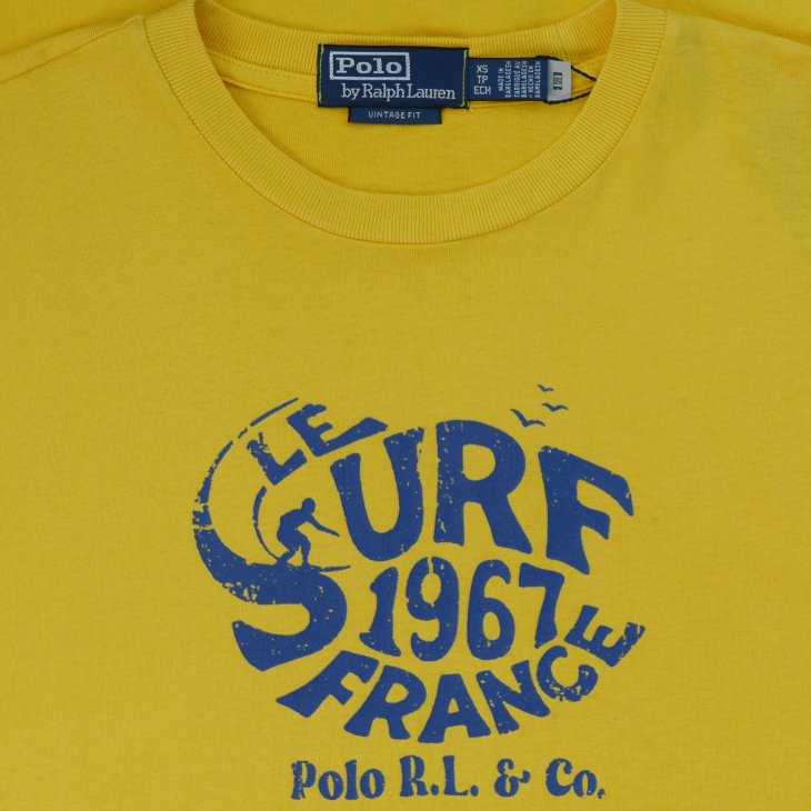 POLO RALPH LAUREN VINTAGE FIT JERSEY GRAPHIC T-SHIRT