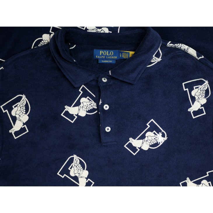 POLO RALPH LAUREN CLASSIC FIT P-WING TERRY POLO SHIRT