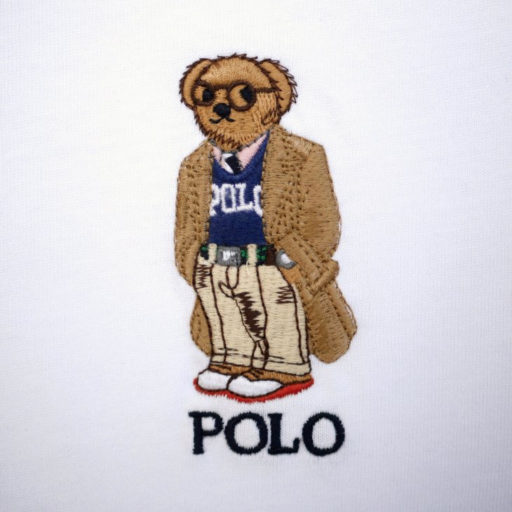 POLO RALPH LAUREN CLASSIC POLO BEAR SLUB JERSEY T-SHIRT