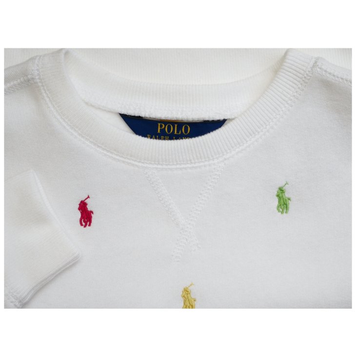 POLO RALPH LAUREN KIDS POLO PONY FLEECE SWEATSHIRT