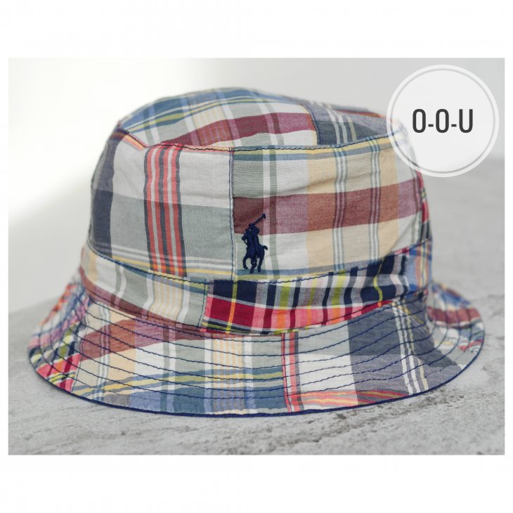 POLO RALPH LAUREN REVERSIBLE MADRAS BUCKET HAT