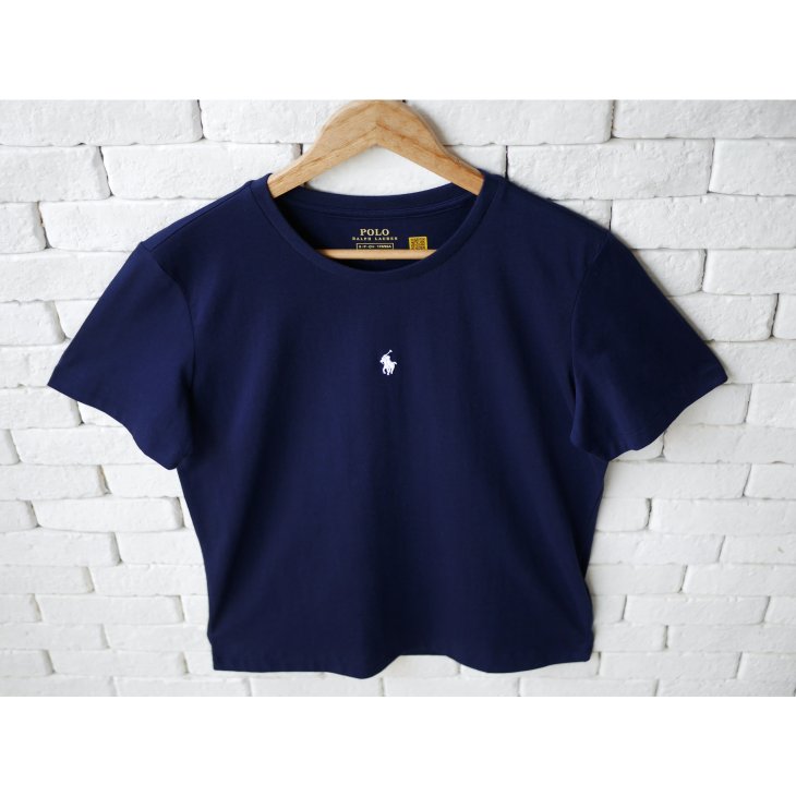 POLO RALPH LAUREN CUSTOM FIT JERSEY CREWNECK T-SHIRT