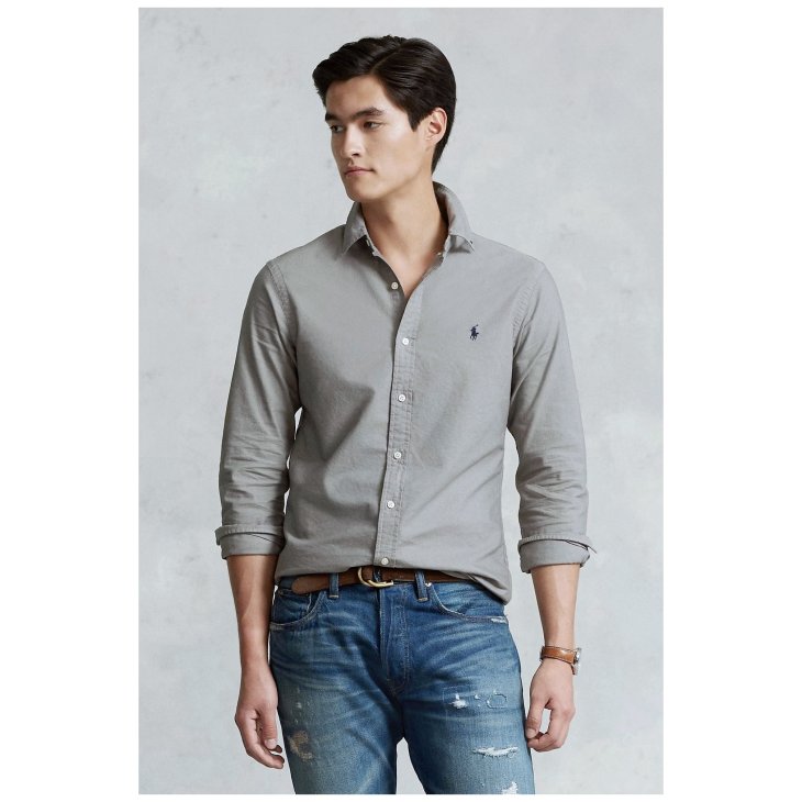 POLO RALPH LAUREN GARMENT DYED OXFORD SHIRT