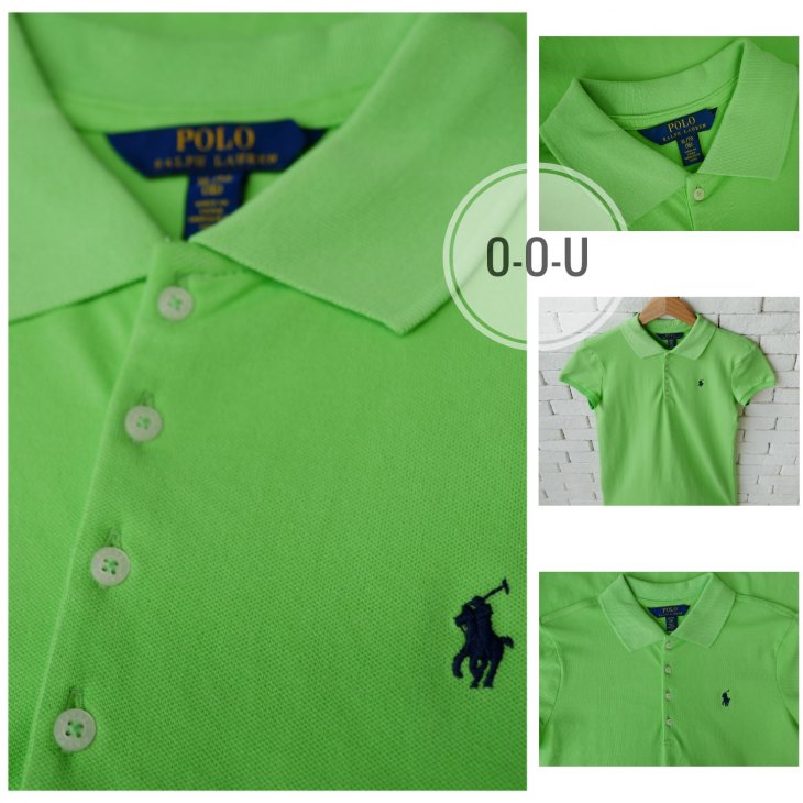 POLO RALPH LAUREN GIRLS COTTON STRETCH MESH POLO DRESS