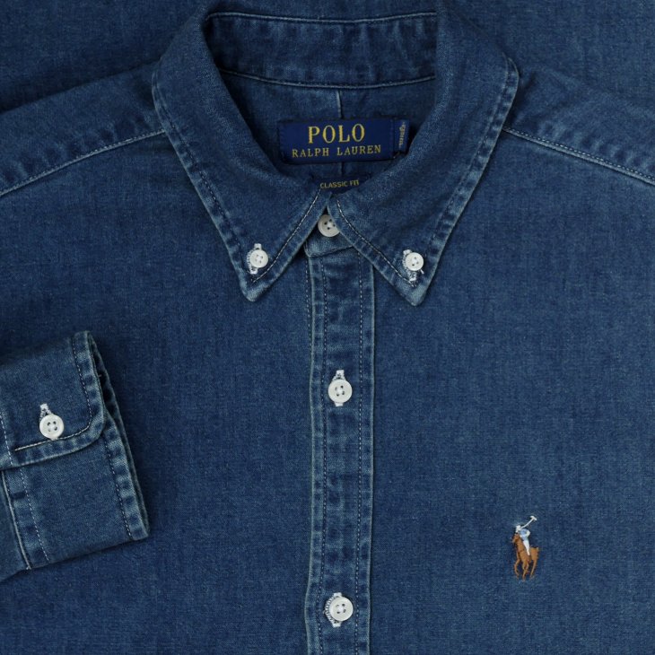 POLO RALPH LAUREN CLASSIC FIT DENIM SHIRT