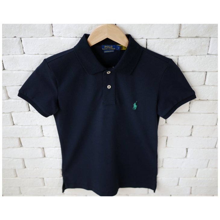 POLO RALPH LAUREN WOMEN CUSTOM SLIM FIT POLO SHIRT
