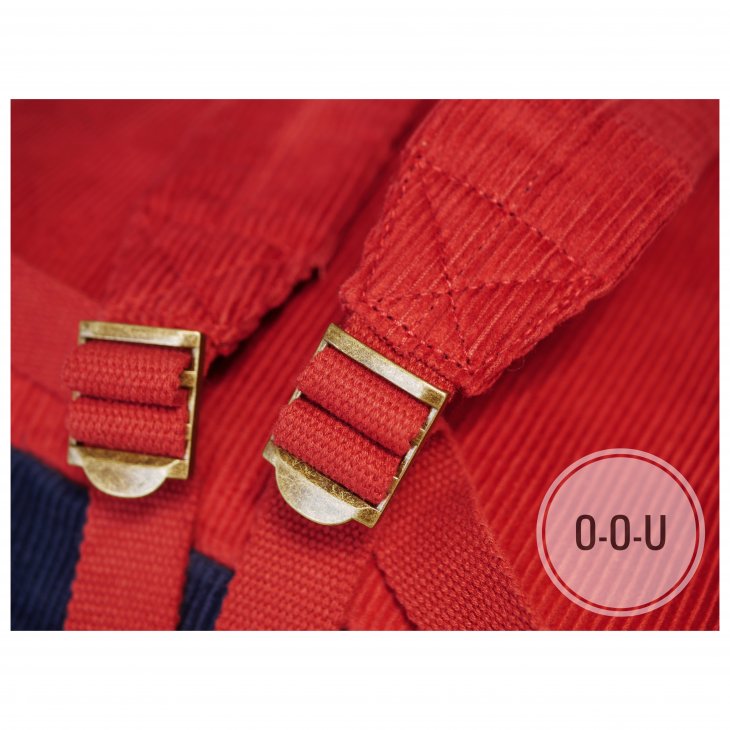 POLO RALPH LAUREN COLOR BLOCKED CORDUROY BACKPACK