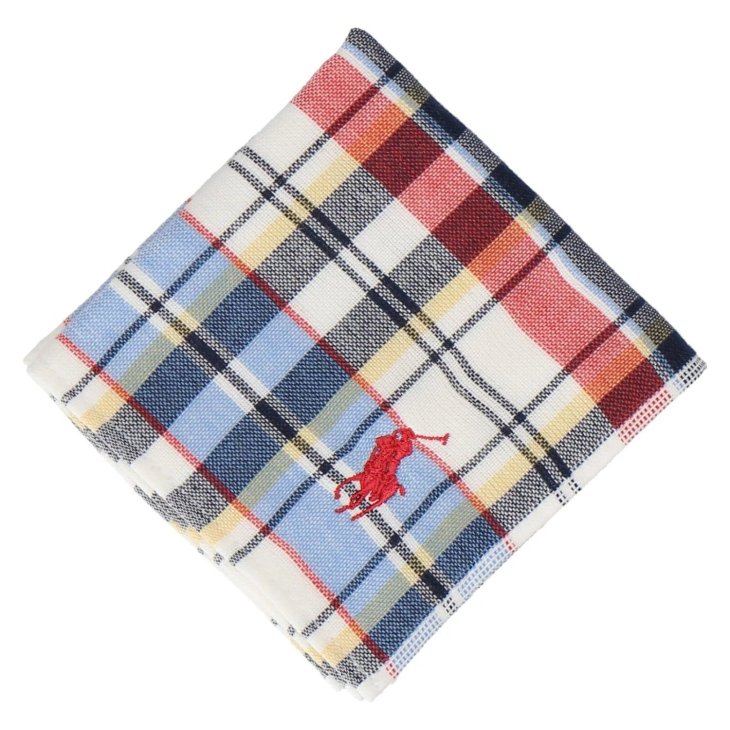 POLO RALPH LAUREN COTTON TERRY MULTICOLOR HANDKERCHIEF