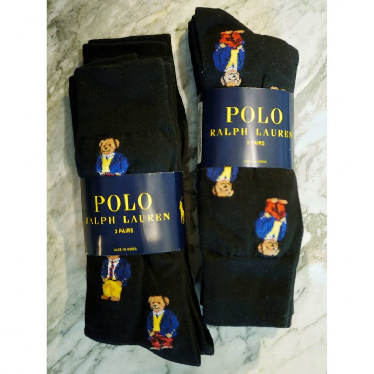 Polo Bear Trouser Sock 3-Pack