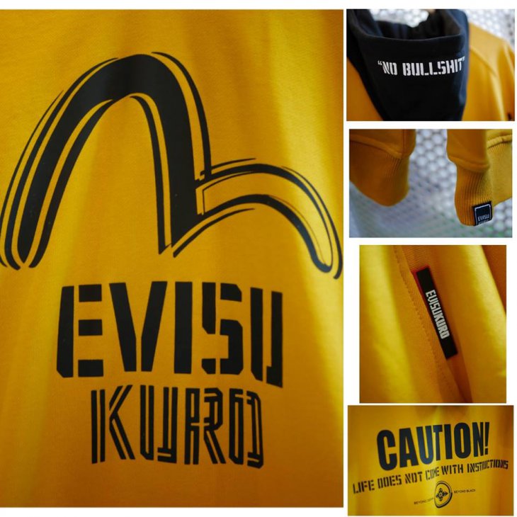 EVISU TAPED SWEATSHIRT