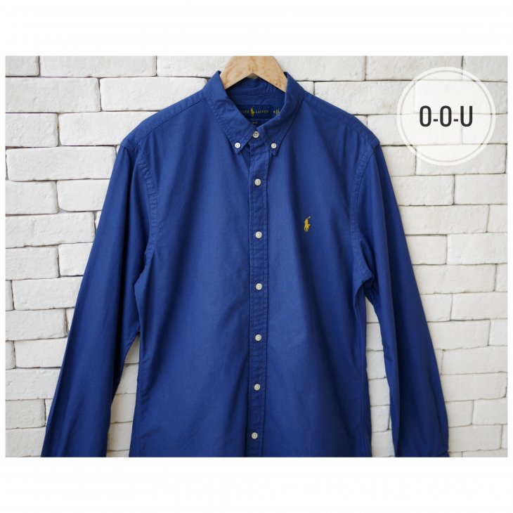 POLO RALPH LAUREN SLIM FIT GARMENT-DYED OXFORD SHIRT
