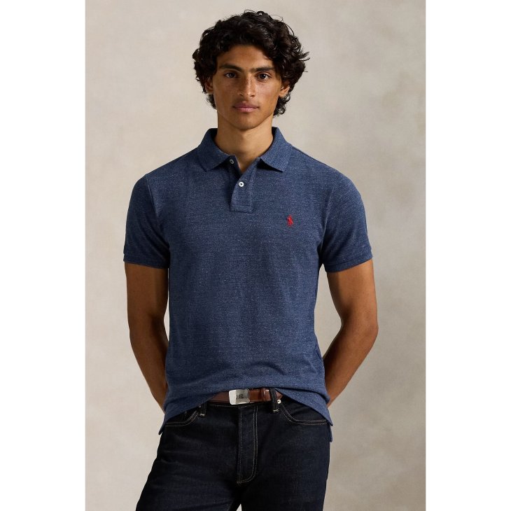 POLO RALPH LAUREN CUSTOM SLIM FIT POLO SHIRT