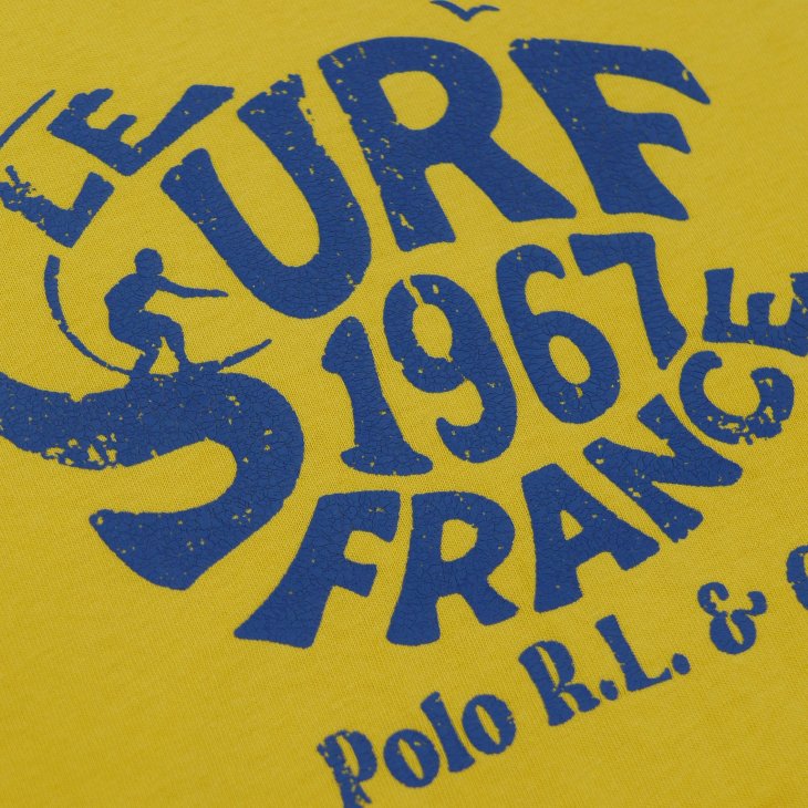 POLO RALPH LAUREN VINTAGE FIT JERSEY GRAPHIC T-SHIRT