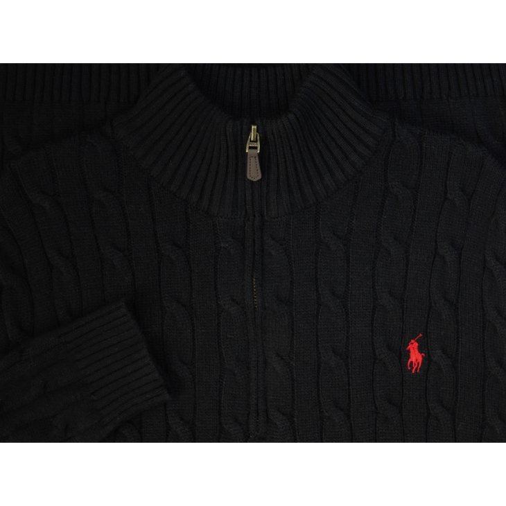 POLO RALPH LAUREN CABLE-KNIT WOOL-CASHMERE JUMPER