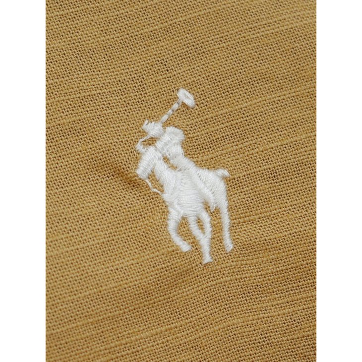 POLO RALPH LAUREN WOMEN CLASSIC FIT COTTON-LINEN SHIRT