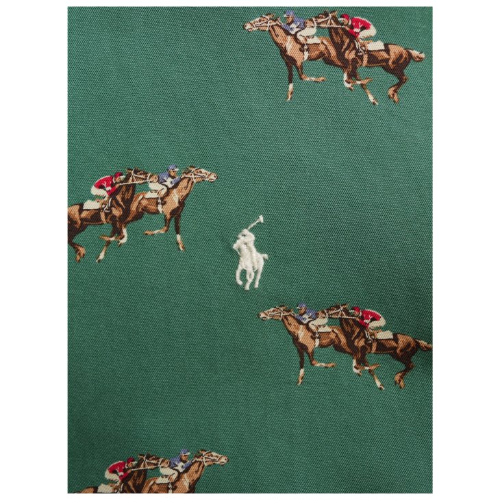 POLO RALPH LAUREN SLIM FIT EQUESTRIAN PRINT TWILL SHIRT