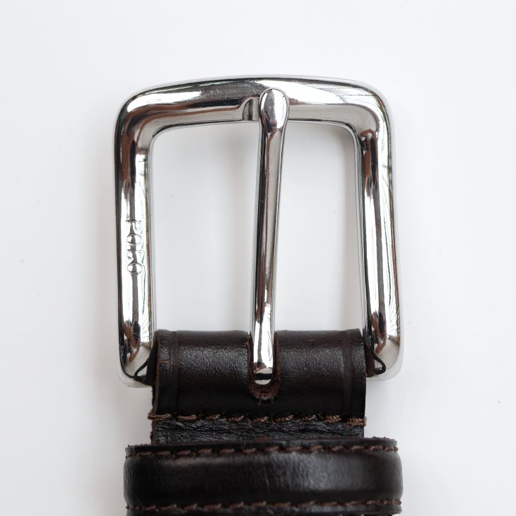 POLO RALPH LAUREN BRAIDED LEATHER BELT