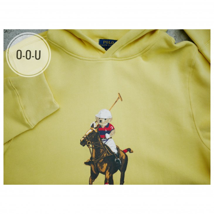 POLO RALPH LAUREN POLO BEAR & BIG PONY BOYS FLEECE HOODIE