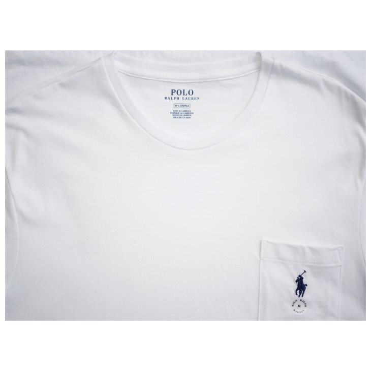 POLO RALPH LAUREN JERSEY POCKET T-SHIRT