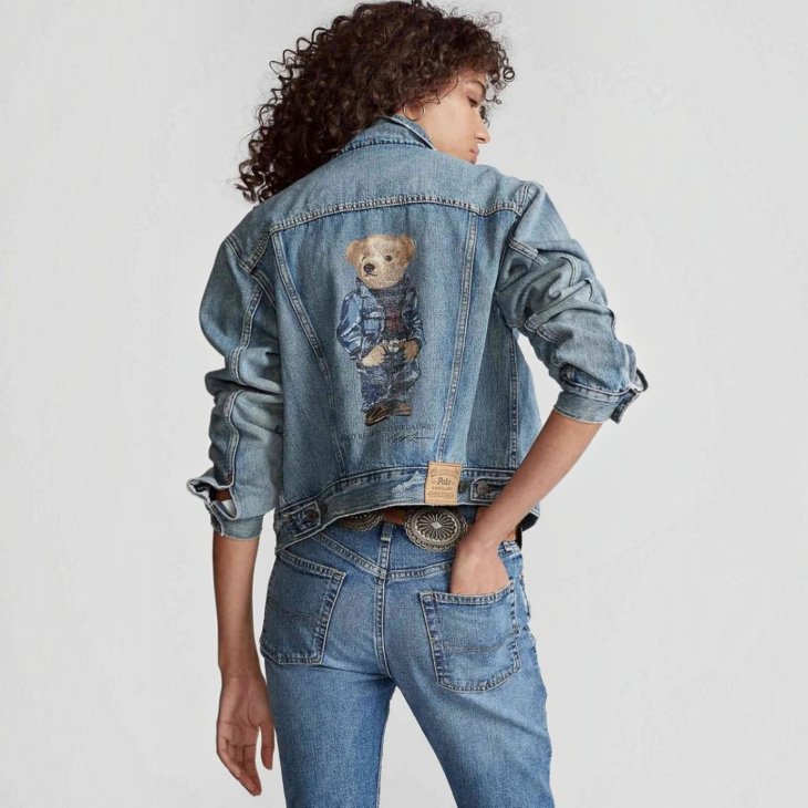 POLO RALPH LAUREN POLO BEAR TRUCKER JACKET