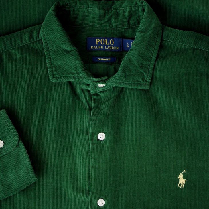 POLO RALPH LAUREN CUSTOM FIT CORDUROY SHIRT