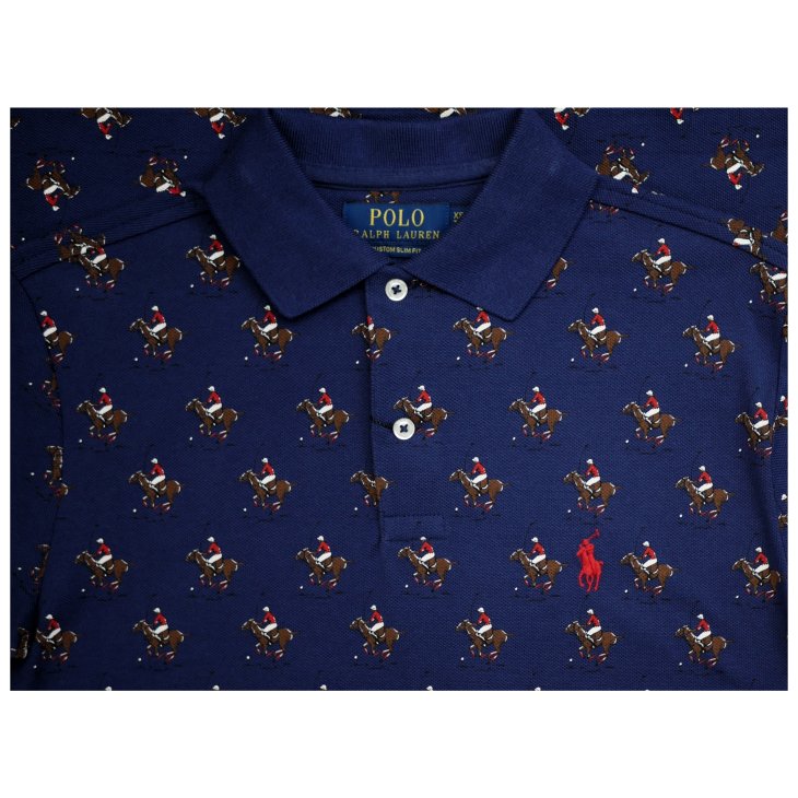 POLO RALPH LAUREN CLASSIC FIT EQUESTRIAN MESH POLO SHIRT