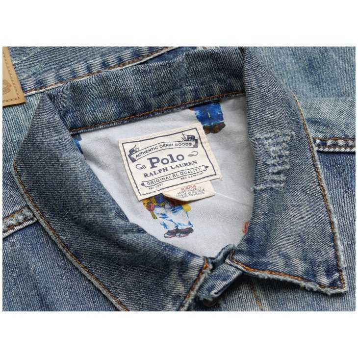 POLO RALPH LAUREN POLO BEAR TRUCKER JACKET