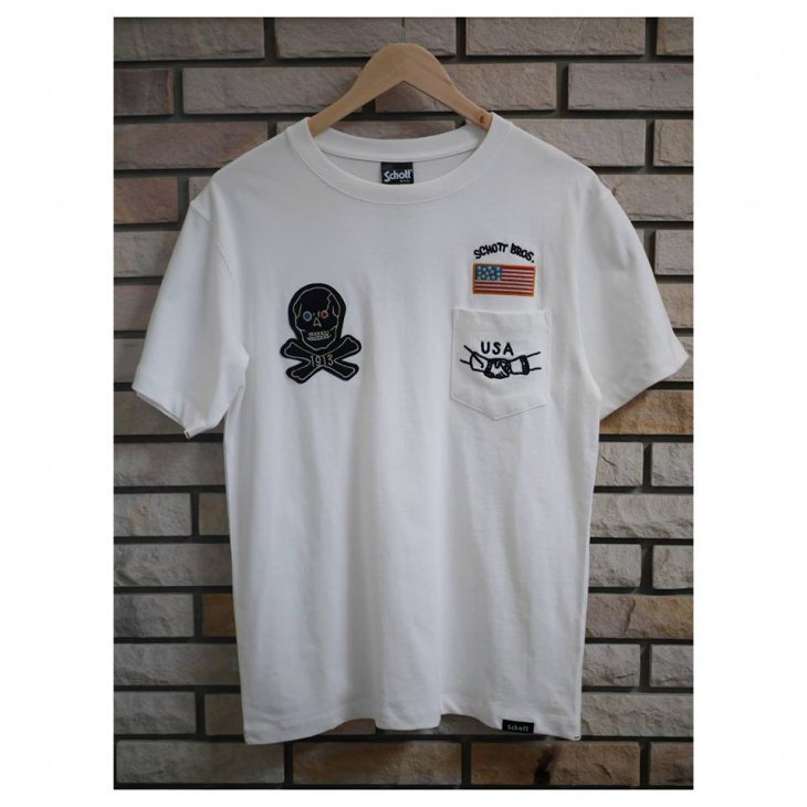 SCHOTT N.Y.C. POCKET T-SHIRT