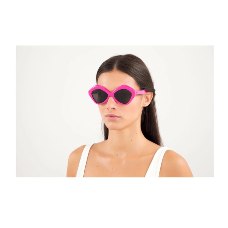 BALENCIAGA SUNGLASSES BB0125S-003 FUCHSIA