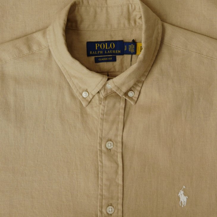 POLO RALPH LAUREN CLASSIC FIT LINEN SHIRT