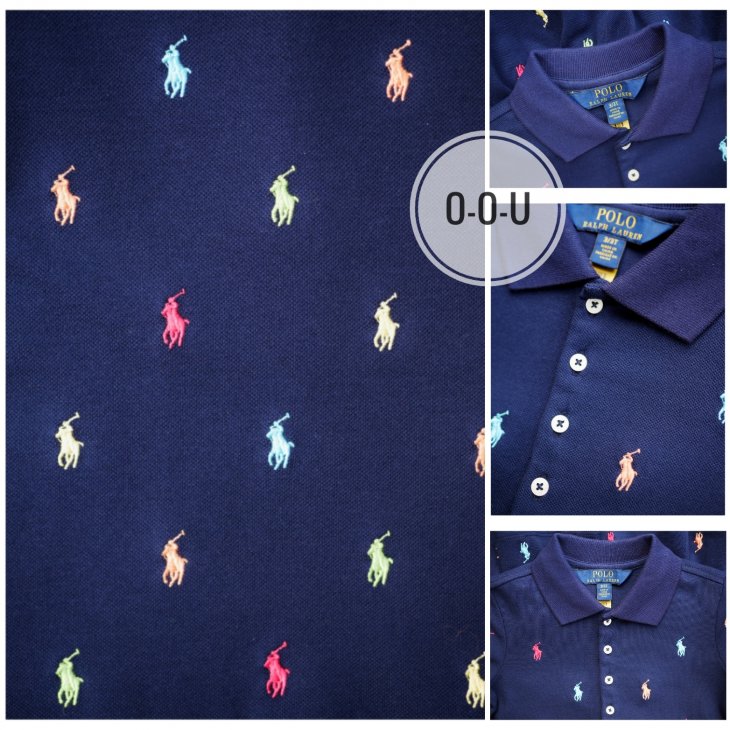 POLO RALPH LAUREN KIDS POLO PONY MESH POLO DRESS