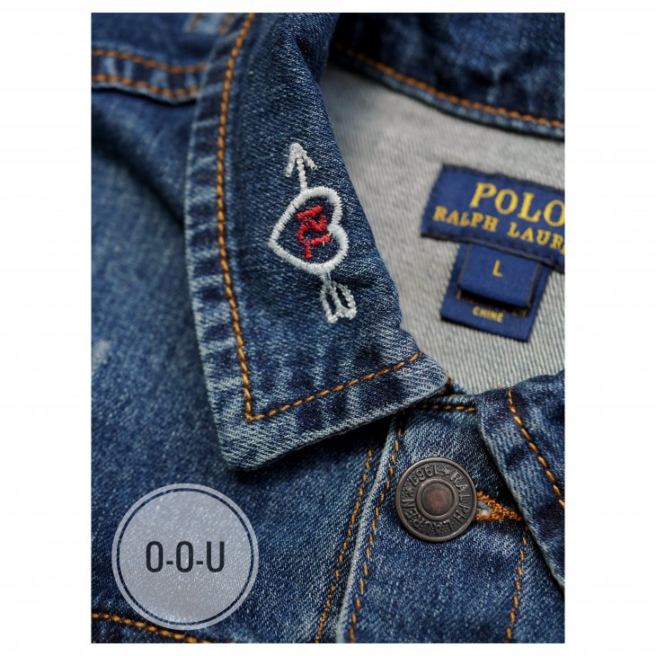 POLO RALPH LAUREN GIRLS DENIM TRUCKER JACKET