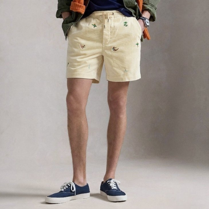 POLO RALPH LAUREN 15 CM POLO PREPSTER CORDUROY SHORT