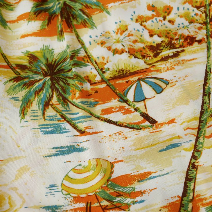 POLO RALPH LAUREN WOMEN TROPICAL-PRINT CAMP SHIRT