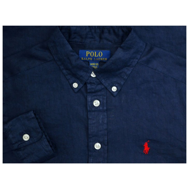 POLO RALPH LAUREN BOYS LINEN SHIRT